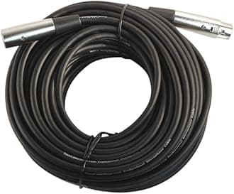 Your Cable Store 75 Foot XLR 3P Male/Female Microphone Cable