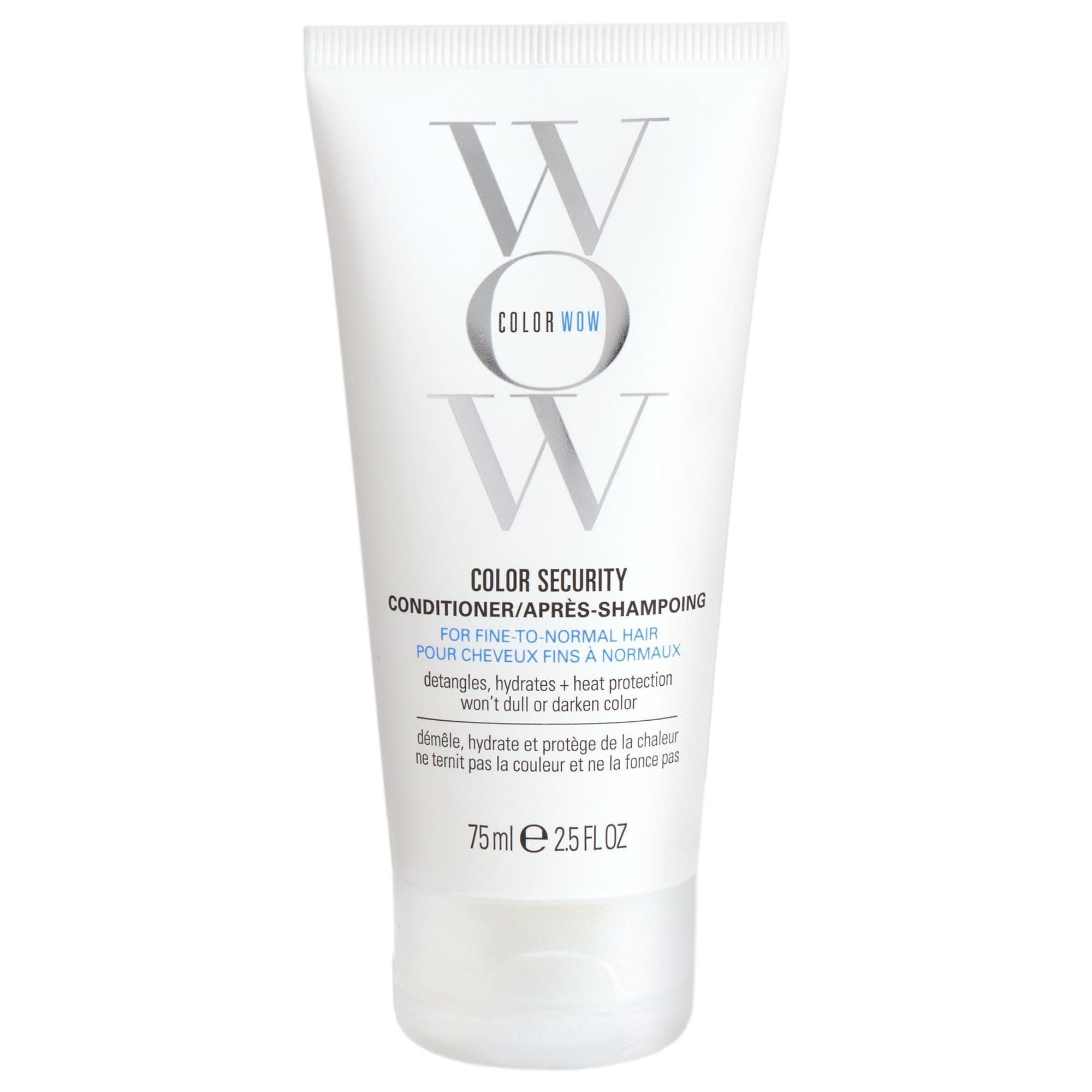 COLOR WOW Color Security Conditioner Fine-to-Normal – Weightless Hydration for Fine, Thin, Fragile Hair; Detangles, Nourishes + Adds Shine with Argan Oil; Colour Safe; Heat Protection