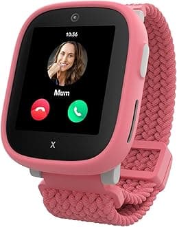 X6 Play - Watch Phone for Children (4G) - Calls, Messages, Kids School Mode, SOS Function, GPS Location, Camera and Pedometer - Including 3 months free subscription (PINK)