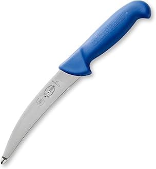F. DICK – ErgoGrip Mesentery Knife - Butcher knife with 5.9" blade & 56 HRC - Ideal for processing meat - Stainless steel - NSF Certified - Ultra sharp - Ergonomic handle - Made in Germany