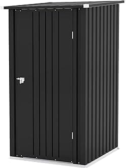 3' x 3' Metal Outdoor Storage Shed