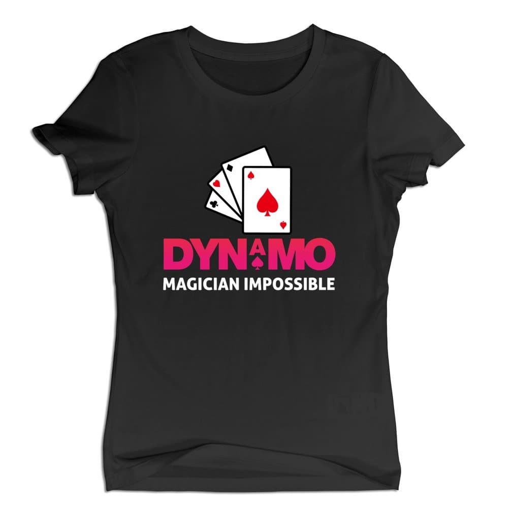 Women's Dynamo Magician Impossible Tee Shirt Black