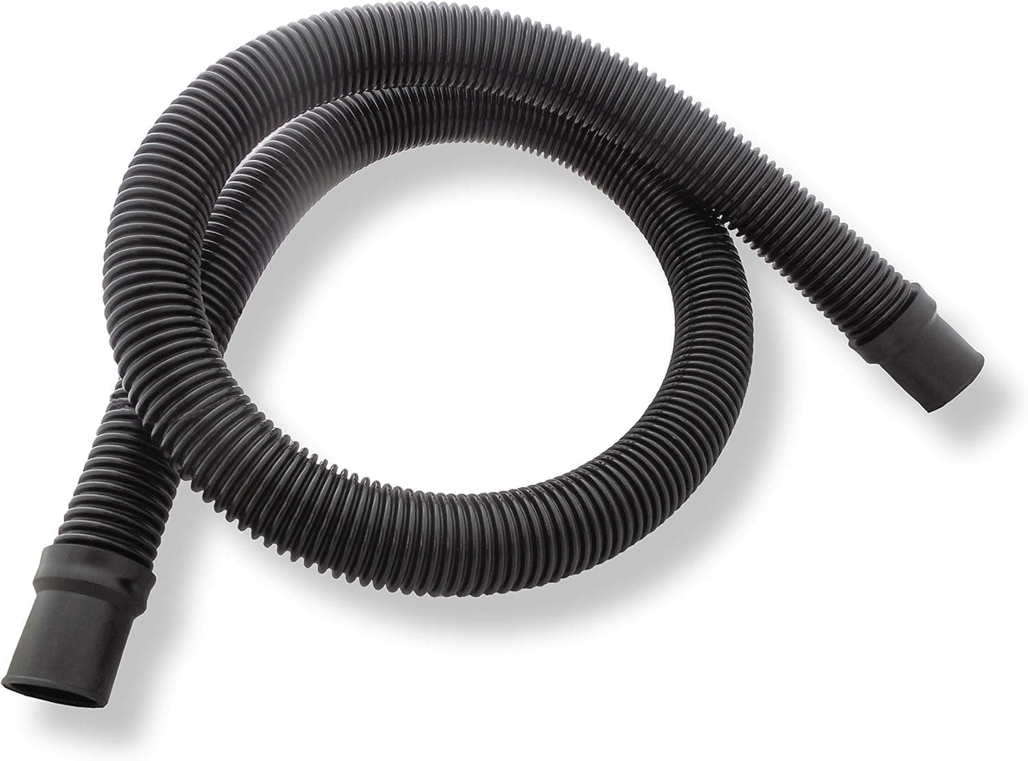 JED Pool Tools Premium Pump & Filter Hose, 1-1/2 in. x 3 ft, Black, Made in USA (60-345-03)