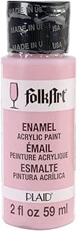 Folkart Enamel Gloss Acrylic Paints Baby Pink