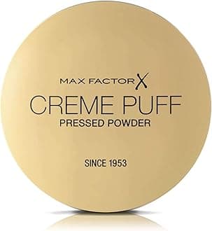 Max Factor Creme Puff, Pressed Compact Powder, 55 Candle Glow, 21 g