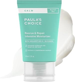 CALM Intensive Face Moisturizer for Dry & Sensitive Skin, Face Cream Calms, Hydrates & Soothes Redness, Suitable for Rosacea-Prone & Eczema-Prone Skin & Fragrance-Free, 2oz