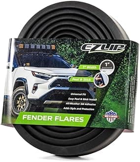 EZ Flares ââ‚¬â€œ The Original Universal Flexible Foam Rubber 1-Inch Fender Flares
