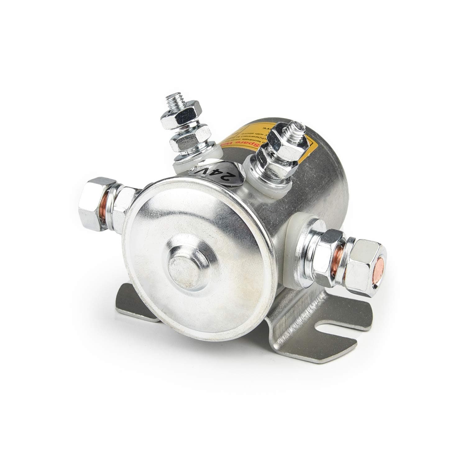 MaySpare Duty Solenoid Relay NEED BREAK 24063 24 volt For Golf Carts,Winch, Marine Heavy Duty SPST Solenoid