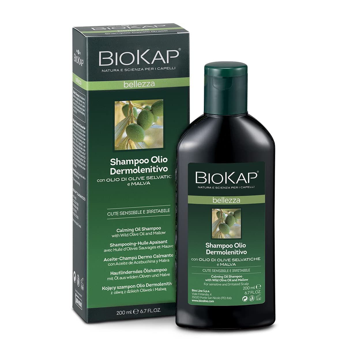 BIOKAP Soothing Shampoo 200ml