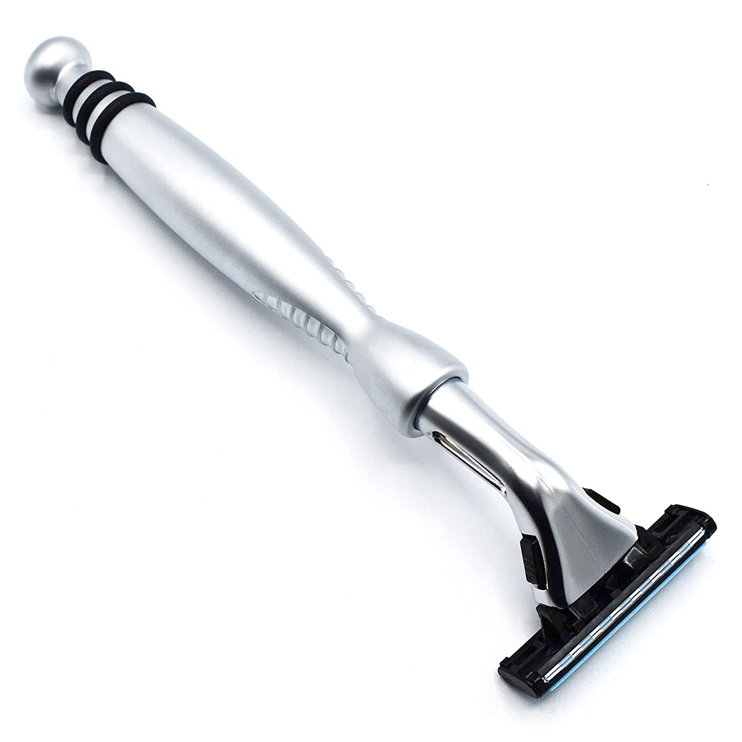 Taconic Shave Weighted Chrome Gillette Sensor Compatible Razor - Includes 1 Razor Blade