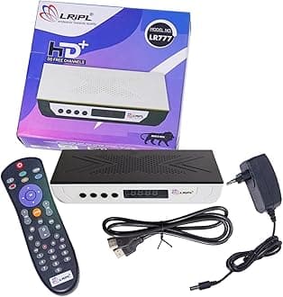 LRIPL Digital HD MPEG-4 Free to Air Set Top Box FTA with 5 Multi Language