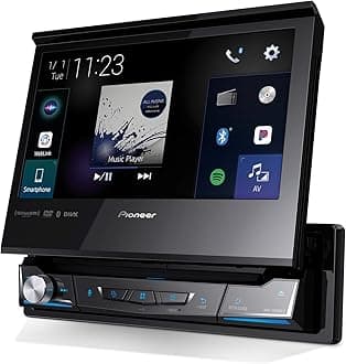 AVH-3500NEX 1-Din 7-Inch Flip Out AV Receiver with Carplay and Android Auto