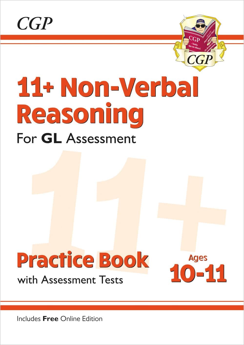 11+ GL Non-Verbal Reasoning Practice Book & Assessment Tests - Ages 10-11 (with Online Edition): for the 2026 tests (CGP GL 11+ Ages 10-11)