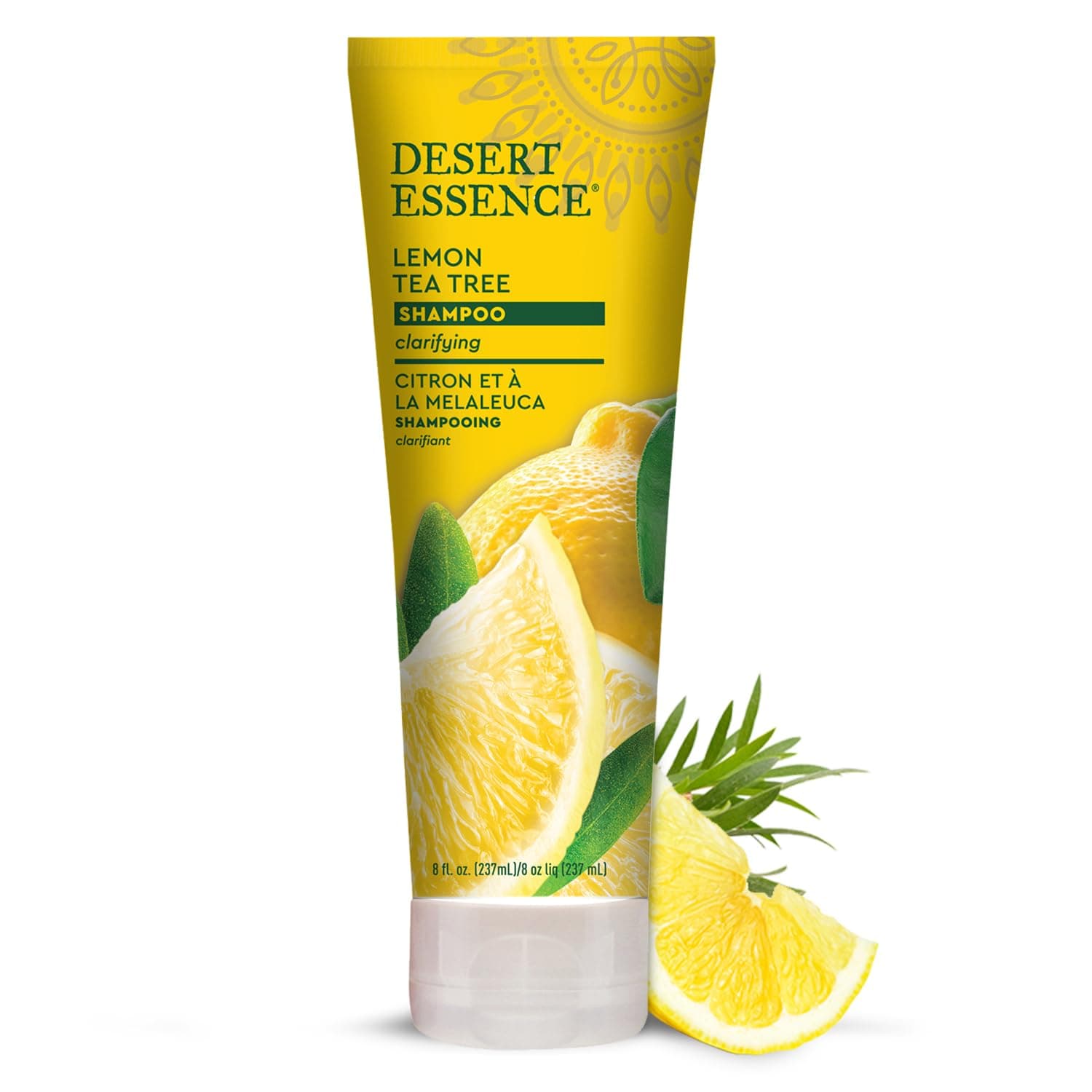 Desert Essence Organics Lemon Tea Tree Shampoo, 237ml