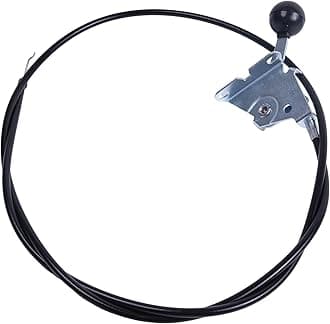 60-522 Black Throttle Control Cable Compatible with Murray 121223 121223MA 21223 21223PA MT121223MA Laser 94367 Rotary 228 Prime Line 7-03993 and PLP 180-353