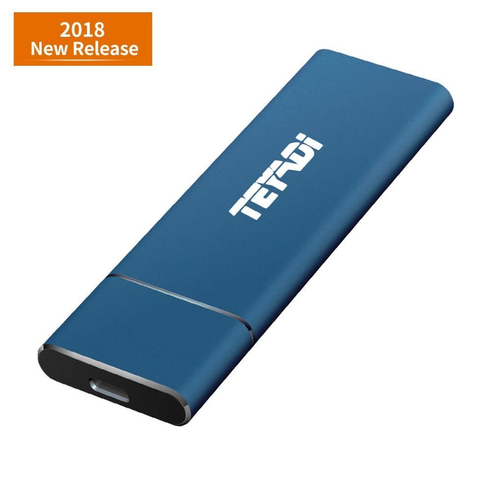 External SSD 512GB, Portable Solid State Drive, USB 3.1 Gen 2, M.2 SSD, Superfast Read/Write Speeds, External Storage for Latop, Desktop, Tablet, Android Phones