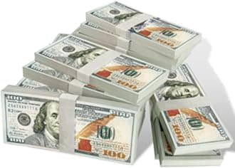 300Pcs Copy Props 100 Dollar Bills Realistic,for Movie,Videos, Prank,Birthday Parties,Number Learning Education Toys