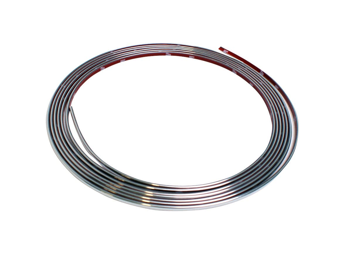 EUFAB 30183 Universal Chrome Trim 3.65 x 3.5 mm