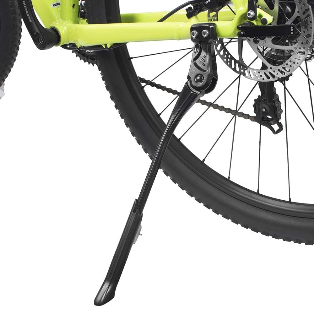 Bike Kickstand - Mountain Bike Kick Stand for 24-29" Bicycles - Adjustable Length, Non-Slip Sole, Aluminum Alloy Material - Bicycle Kickstand