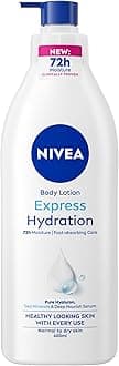 – Express Hydration Body Lotion (400ml), Fast Absorbing 72H Hydration Body Moisturiser for Dry Skin Made with Deep Moisture Serum and Sea Minerals, Smooth Skin Lotion