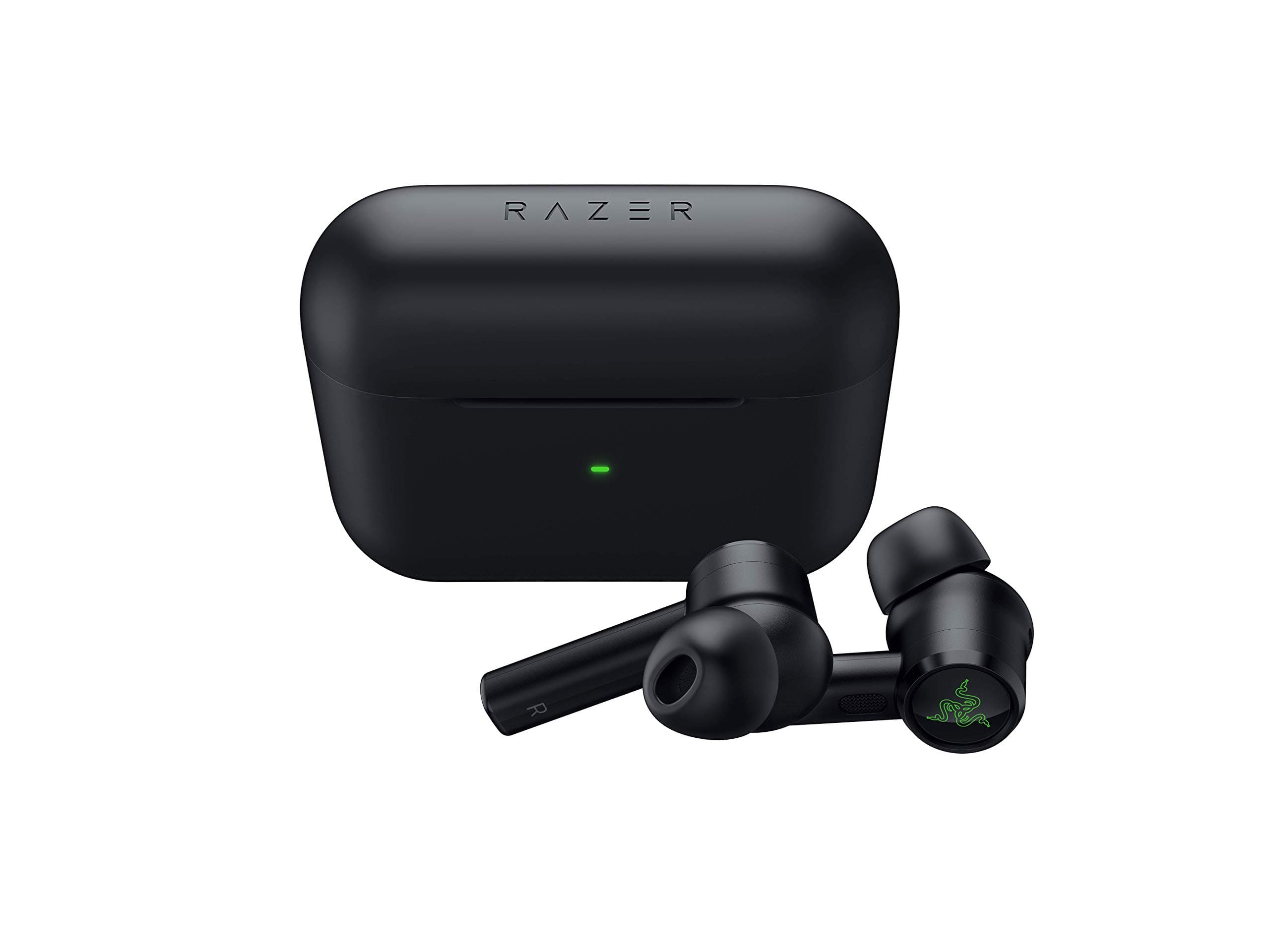 Razer Hammerhead True Wireless Pro Bluetooth Gaming Earbuds: THX Certified - Advanced Hybrid Active Noise Cancellation - 60ms Low-Latency - Touch Enabled - <20 Hr Battery Life - Classic Black