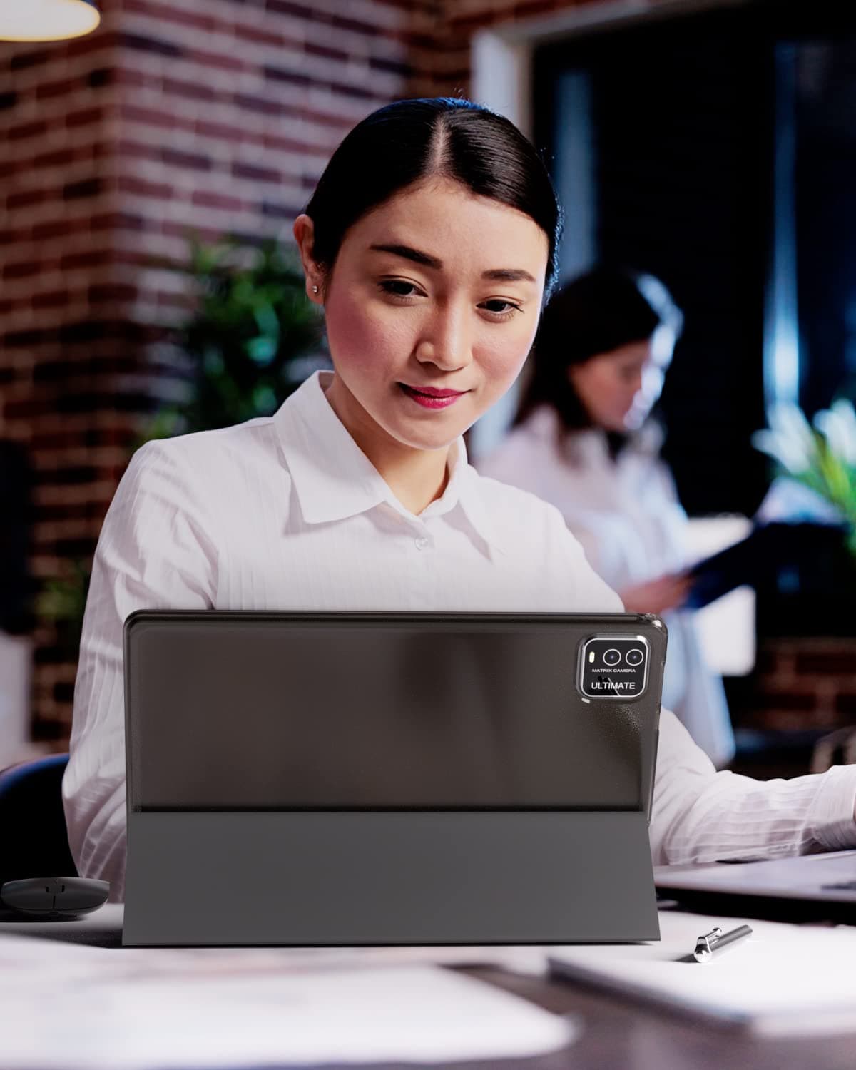 Android Tablet 10 Inch Tablets, 2 in 1 Tablet With Keyboard Include Mouse Case Stylus Tempered Film 5G Wifi Wifi6 128GB ROM+6GB RAM 10 IN IPS 8MP Camera 6000mAh Battery 10.1" FHD Android Tab Black