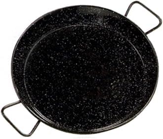 Garcima paella Pan, ENAMELLED Steel 28 cm