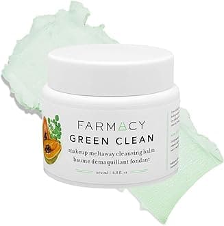 Natural Cleansing Balm - Green Clean Makeup Remover Balm - Effortlessly Removes Makeup & SPF - 200ml Makeup Cleansing Balm