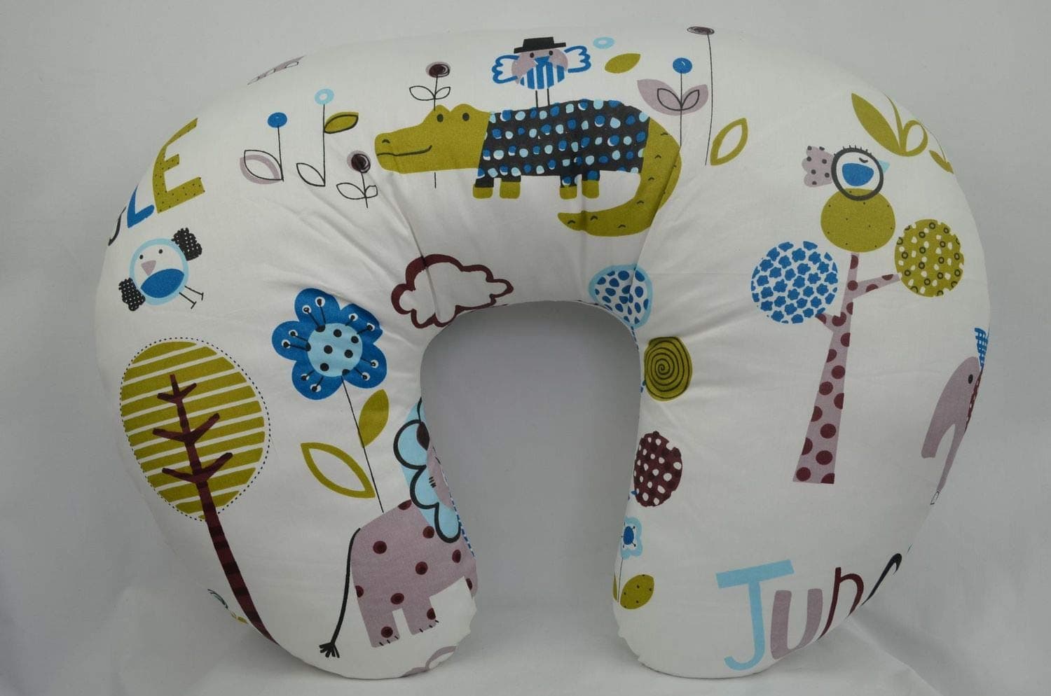 4 in 1 Nursing Support Pillows - Jungle Blue