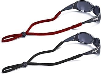 Adjustable Glasses Strap for Adults and Kids | 2-Pack Eyewear Retainer Cord for Reading, Safety, Sports & Sunglasses