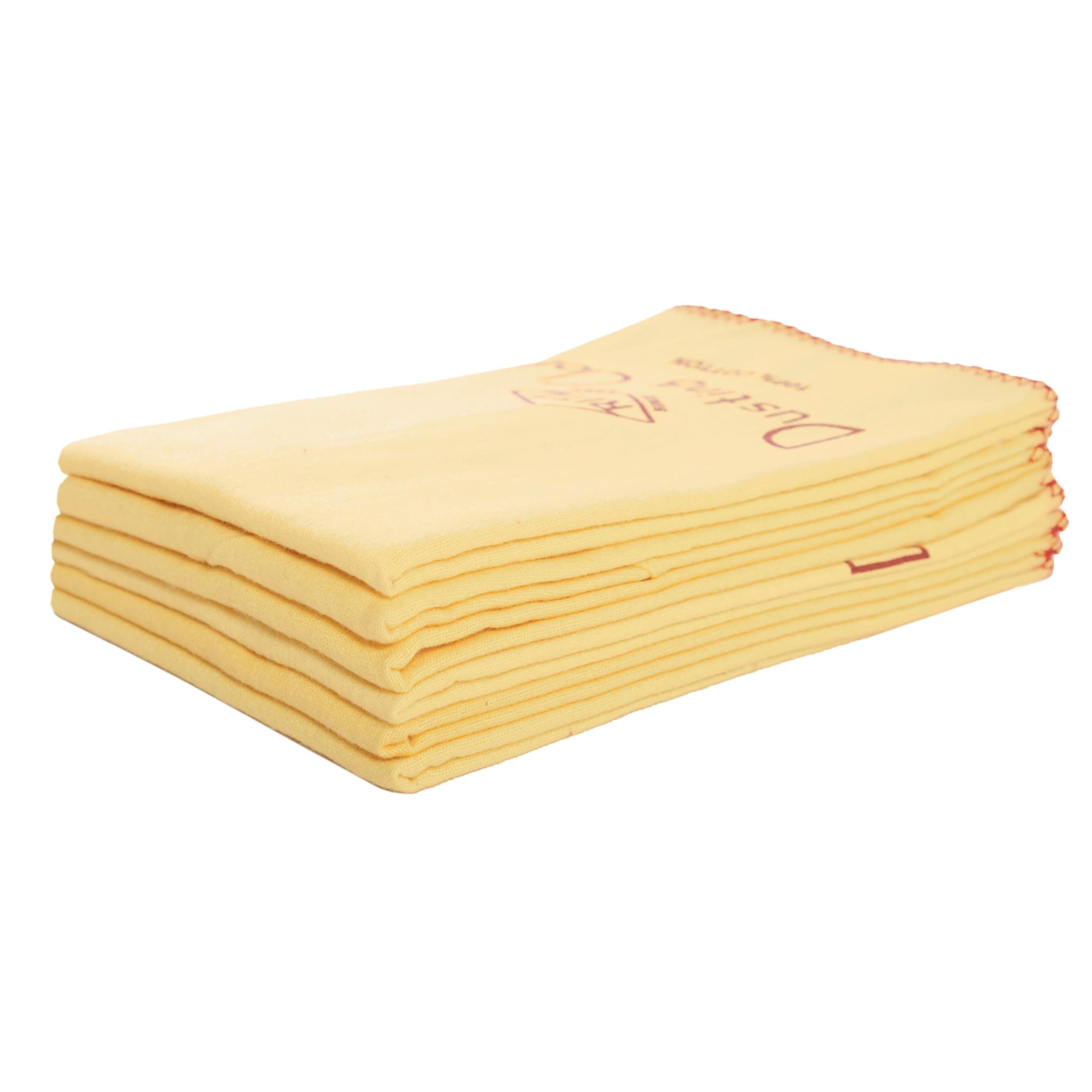 Ritz Duvateen Flannel Dusting Cloth, 6-Pack, Yellow