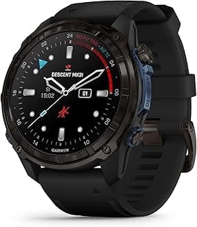 Garmin Descent™ Mk3i, Dive Computer and Multisport GPS Smartwatch, Air Integration, Black