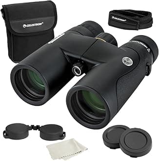 72332 Nature DX ED 8x42 Outdoor and Birding Binoculars with Extra-Low Dispersion Objective Lenses, Fully Multi-Coated with BaK-4 Prisms, Rubber Armoured, Fog & Waterproof