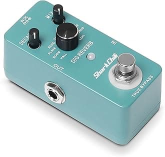 Electric Guitar Single Effect Reverb Pedal True Bypass DIG REVERB 9 Reverb Types(without power supply)
