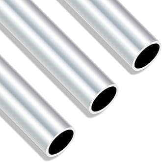 6063 Aluminium Round Tubes, 23mm OD 20mm ID 300mm Length 1.5mm Wall Seamless Straight Aluminium Tubing Pipe(3PCS)