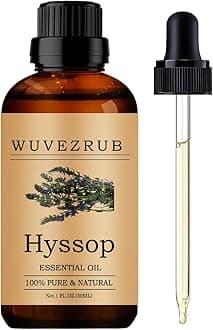 Hyssop Essential Oils, 30ML Pure and Natural Essential Oil for Aromatherapy Diffuser - Hyssop / 1 Fl Oz