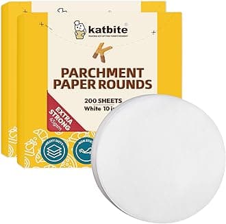 Katbite 10 Inch Non-stick Parchment Paper Rounds For Cake Baking,500 Pack(6"8"9"12"Available)