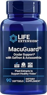MacuGuard Ocular Support 90 softgels with Saffron & Astaxanthin