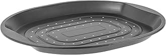 Non-Stick Premium Large Multi-Purpose Crisper Carbon Steel Oven Tray for Chips, Wedges and Vegetables - 39x33.8x2.8