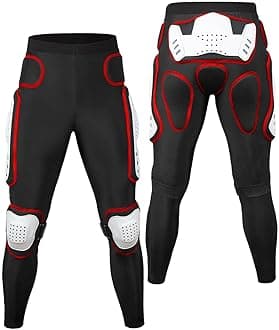Motorcycle Riding Pant - Adult Youth Motocross Protectvie Gear, Dirt Bike Gear Pant with Armor for ATV Cyling Skateboard
