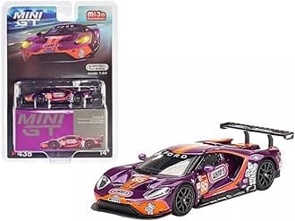Truescale Miniatures True Scale Model Car Compatible with Ford GT #85 2019 24Hr. of Le Mans LM GTE-Am Keating Motorsports1/64 Diecast Model Car MGT00438