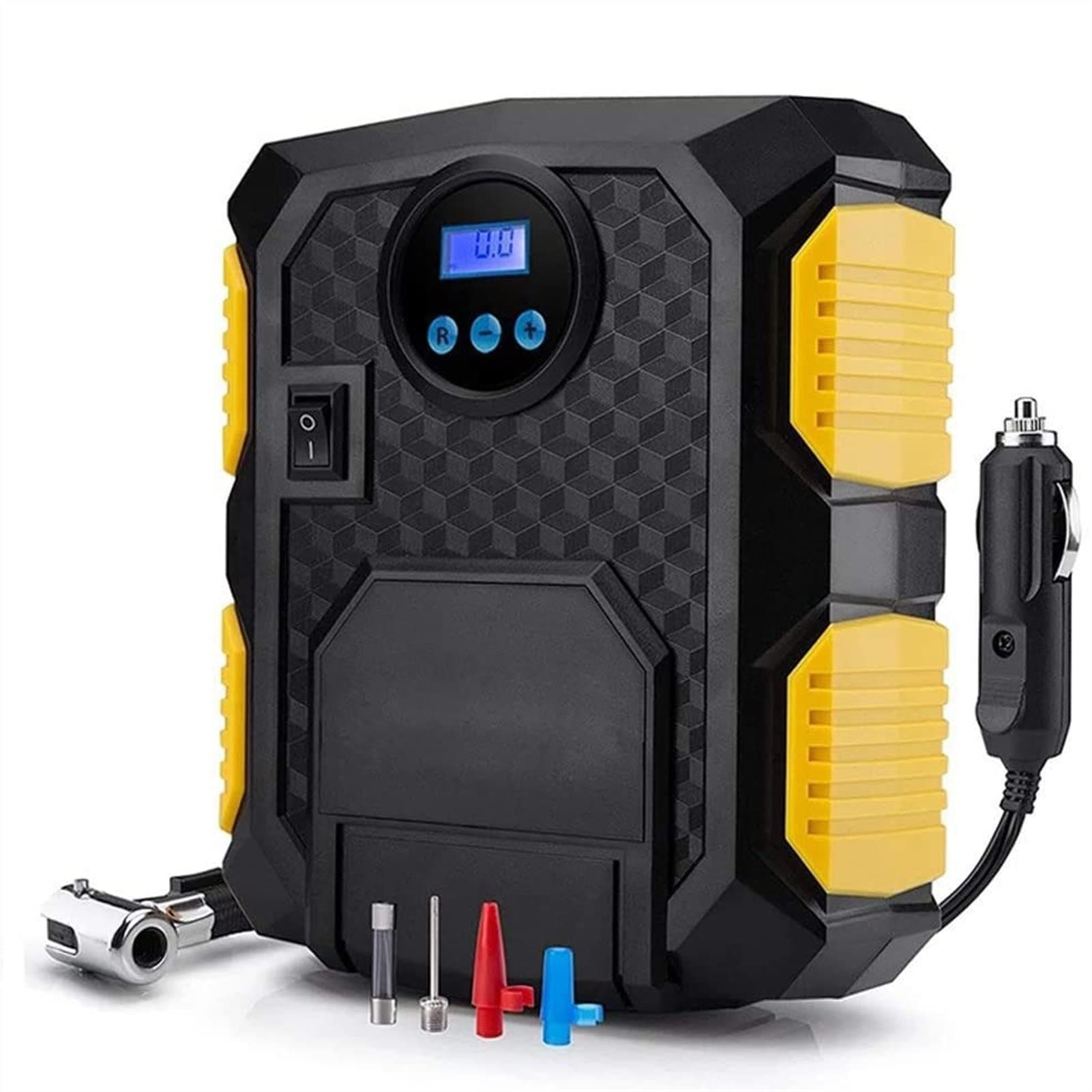 Air Compressor Tire Inflator 12V DC Portable Air Compressor Automatic Tire Pump 120PSI with LED Light Digital Air Pump for Car Tires Bikes Au