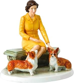 Royal Doulton Her Majesty at Home Figurine, 6.3"