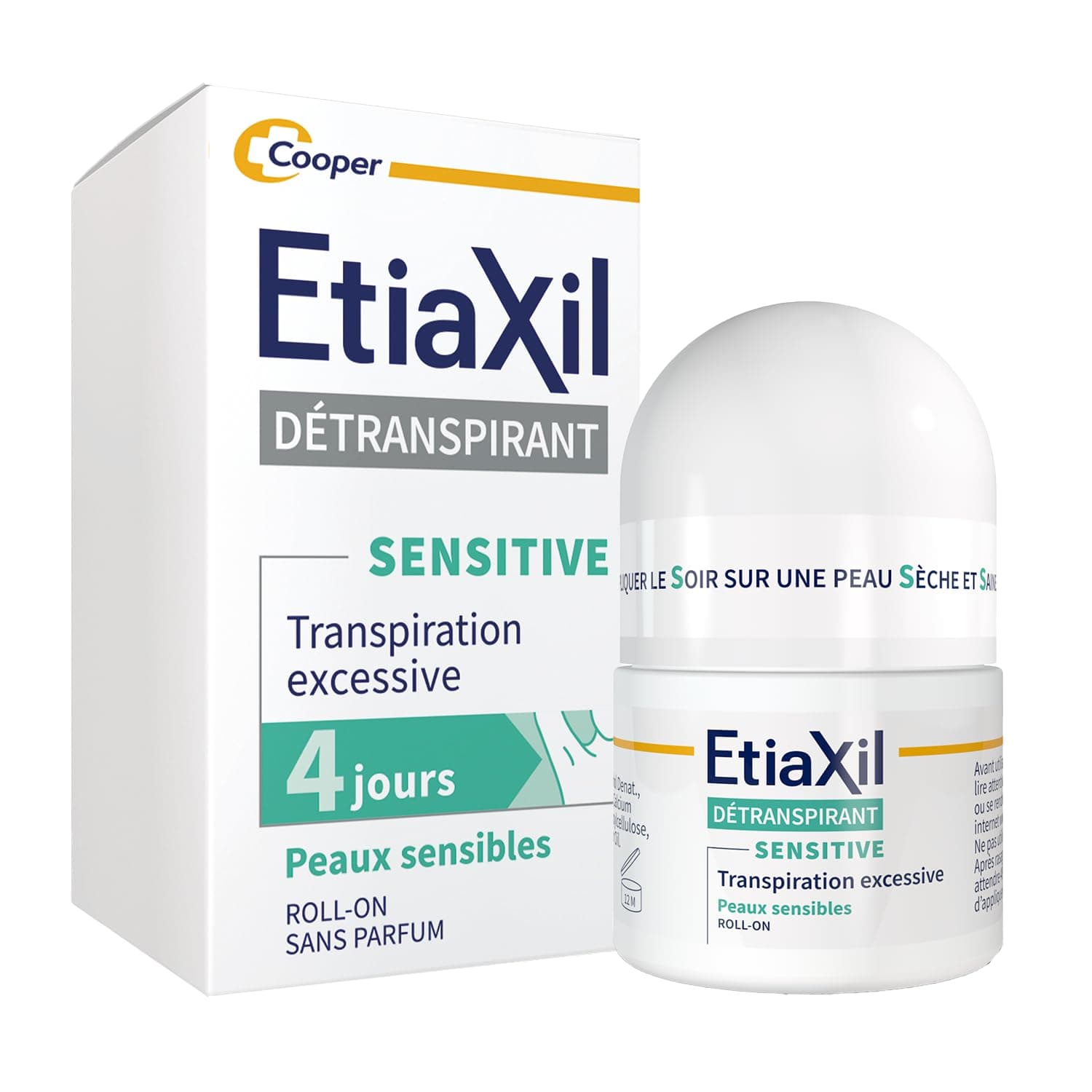 Etiaxil Antiperspirant Armpits Sensitive Skins Roll-On 15ml