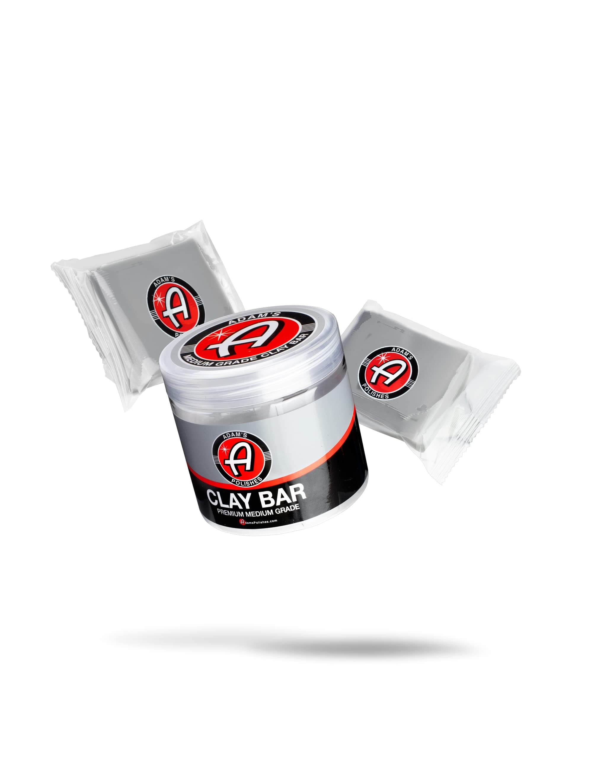 Adam's Polishes Medium Grade Clay Bar Jar (Medium Grade Jar)