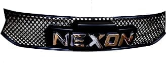 Alpha Front Grill Compatible with Nexon Type -2(2020-2023)(Silver)