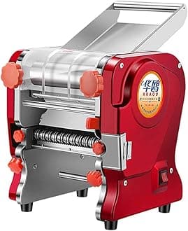 Commercial Electric Pasta Maker 3 IN1 Dough Spaghetti Roller Pressing Machine 3 mm / 9 mm Noodle Cutter for Restaurant Use