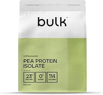 Bulk Pea Protein Isolate Powder, Vegan Protein Shake, 2.5 kg, 83 Servings, Packaging May Vary