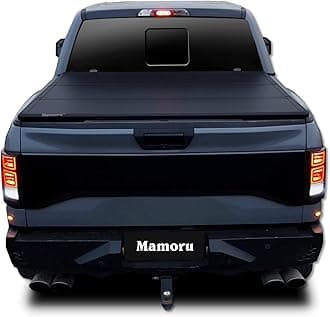 Mamoru Hard Tri-Fold 6.9' Tonneau Cover for 2020 2021 2022 2023 2024 2025 2026 Chevy Silverado GMC Sierra 2500 HD 3500 HD Pickup Truck Bed
