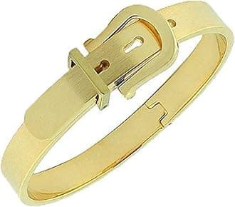 High Polished Stainless Steel Adjustable Belt Buckle Bracelets Bangle For Men/Women